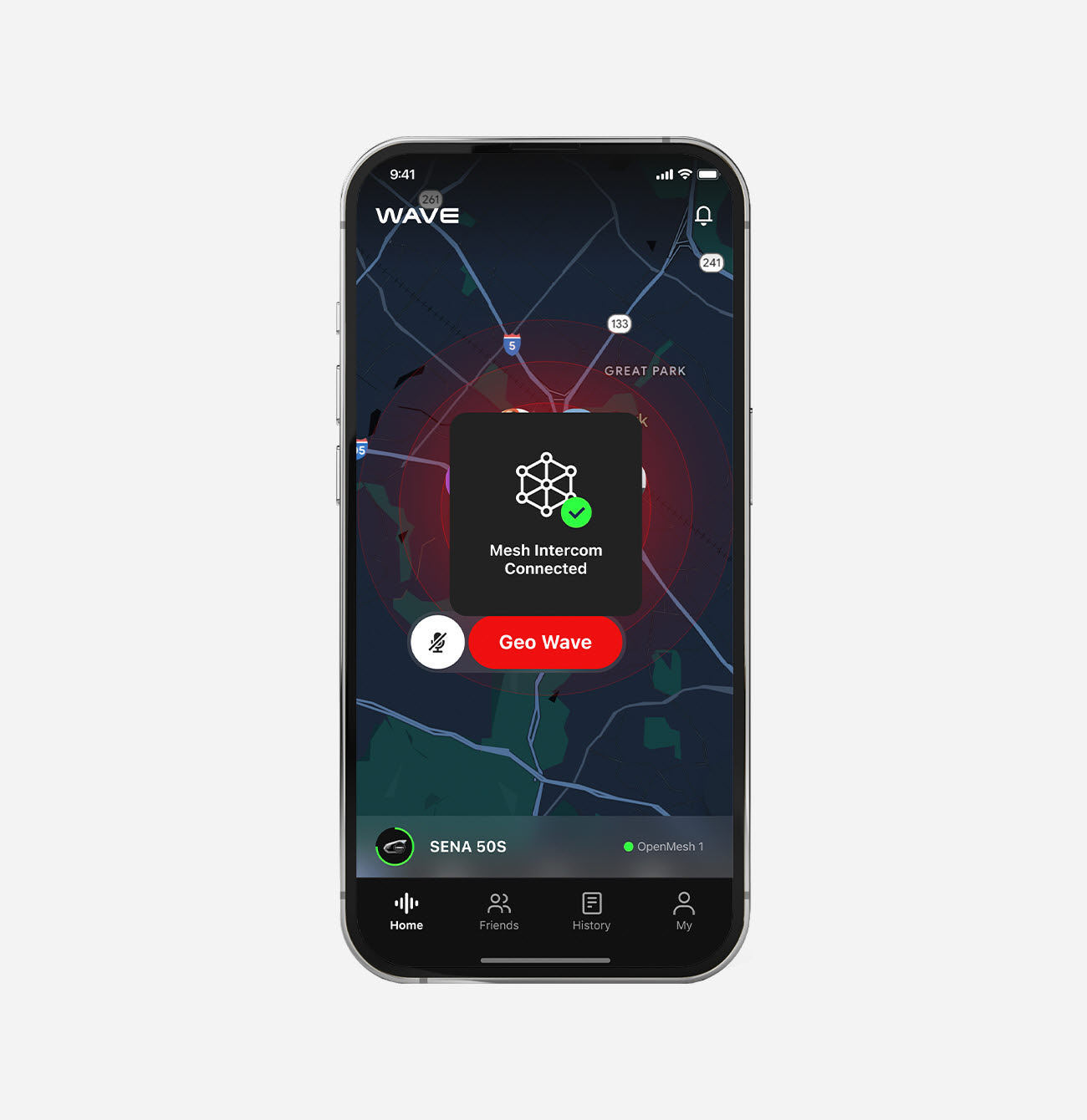 Intelligent Wave-to-Mesh conversion, Stay connected anytime
